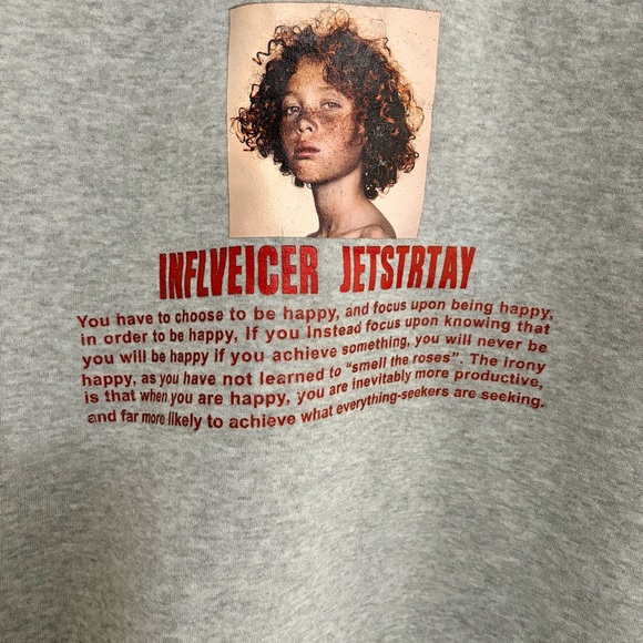 Purple and Gray Women's Sweater XL - Picture 2 of 7